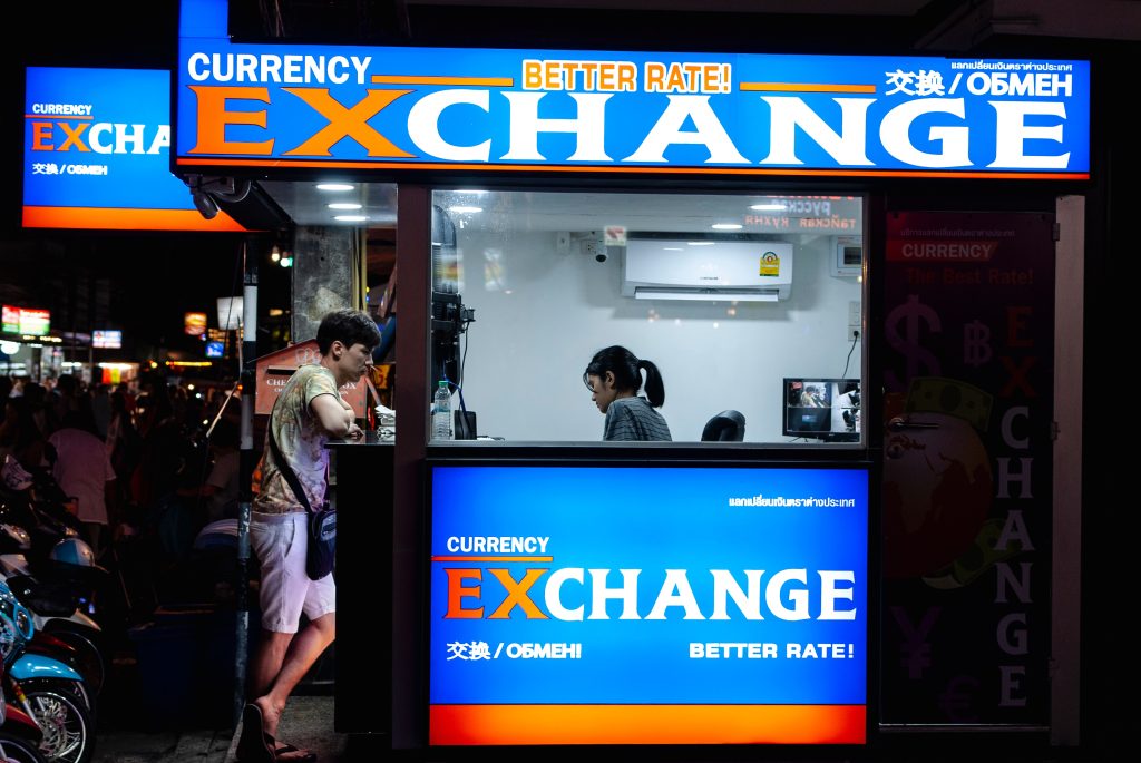 currency exchange 
